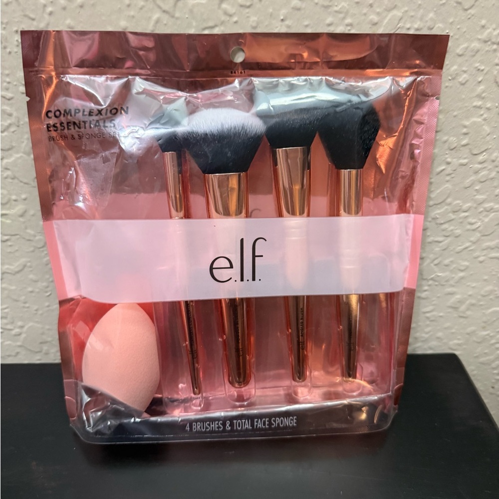 E.L.F Complexion Essentials Brush & Sponge Set, NEW - Picture 4 of 5